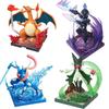 Charizard Meowscarada Snorlax Scyther Cinderace Lucario Ceruledge Greninja  Action Figure Assembly Toys Gifts