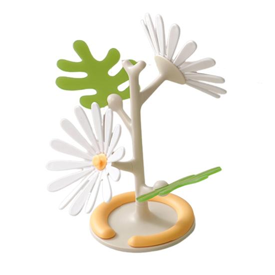 1 Set Flower Coaster Heat-Resistant Floral Theme Trivet Anti-scald Kitchen Countertop Pot Pan Coffee Tea Cup Holder Dining Table Decoration