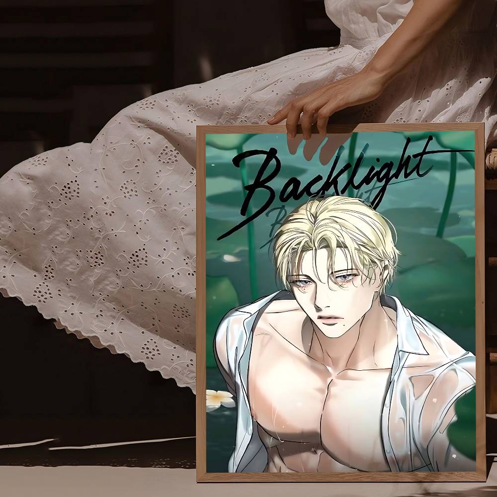 Backlight Bl Anime Movie Sticky Posters Retro Kraft Paper Sticker Diy Room Bar Cafe Aesthetic Art Wall Painting