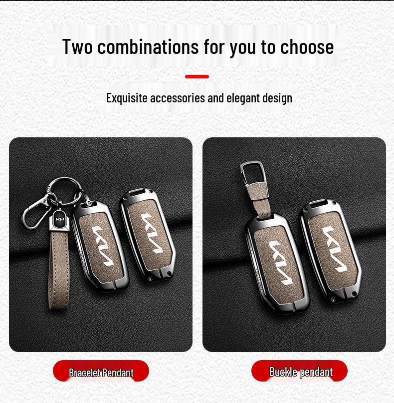 Kia Sonata Key Cover with Metal Buckle for Borrego, Soul & Forte