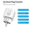 Graffiti WiFi Smart Socket European Standard Plug 16A Electric Quantity Measurement Alexa Voice Phone Remote Control