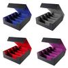 Trading Card Storage Box Magnetic Closure 4-Row Deck Case Large Capacity Card Deck Box for PTCG TCG Sports Cards