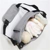 Multifunctional Baby Stroller Organizer - Large Capacity Mummy Shoulder Bag with Milk Bottle Holder