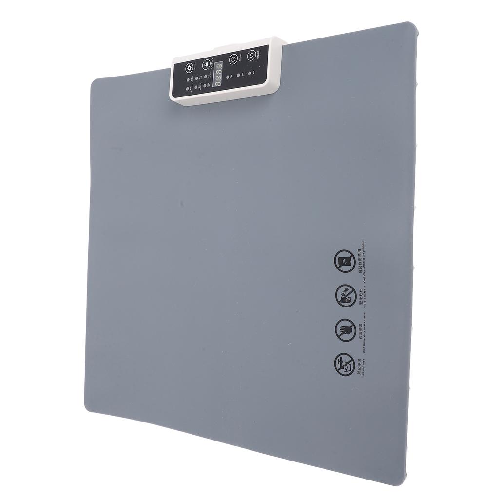 Electric Warming Tray Rollable Full Surface Heating with 5 Temperature Settings 1H 2H 4H Timer Silicone Food Warmer for