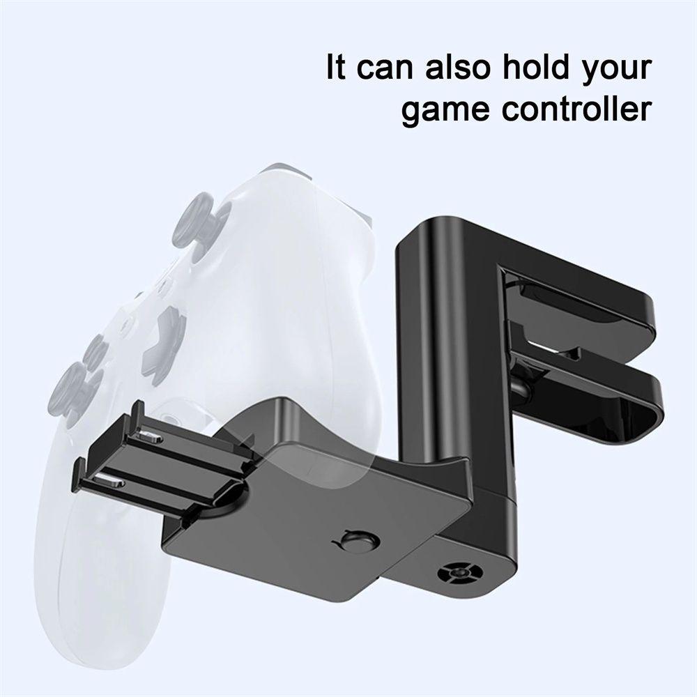 Earphones Holder Headphone Bracket 2 In 1 Earphones Hanger USB HUB Under Desk Hook Headset Stand