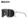 SCVCN Photochromic Sports Sunglasses Polarized Cycling Glasses for Men Mountain MTB Bike Bicycle Goggles UV400 Women Driving