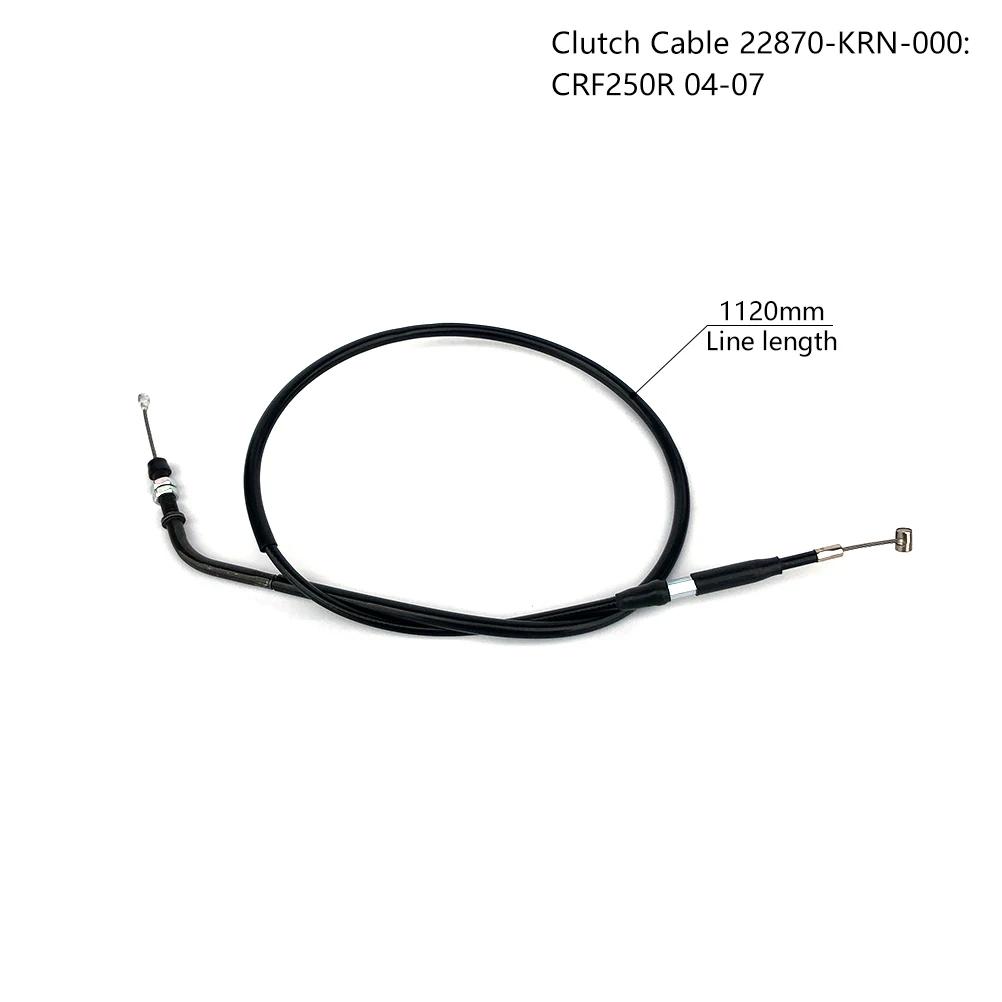For HONDA Lengthened Clutch Cable Carburetor Throttle Line Accelerator Control Wire CRF250R CRF250RX CRF450R CRF450RX Motorcycle