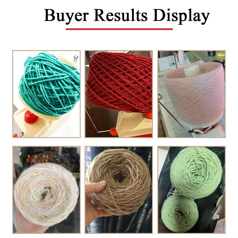 Household Hand Operated Wool Yarn Ball Winder Winding Twining Machine for DIY Sewing Making String Ball Hand Operated Yarn