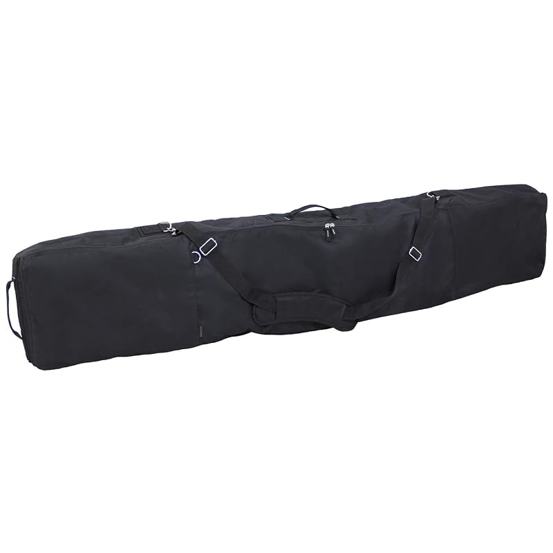 VAXPOT Snowboard Case 3-Way (Backpack Style) All-in-One [Stores Snowboard Wear, Board, Boots, and Accessories] VA-3206 BLK L Size (160cm Type)