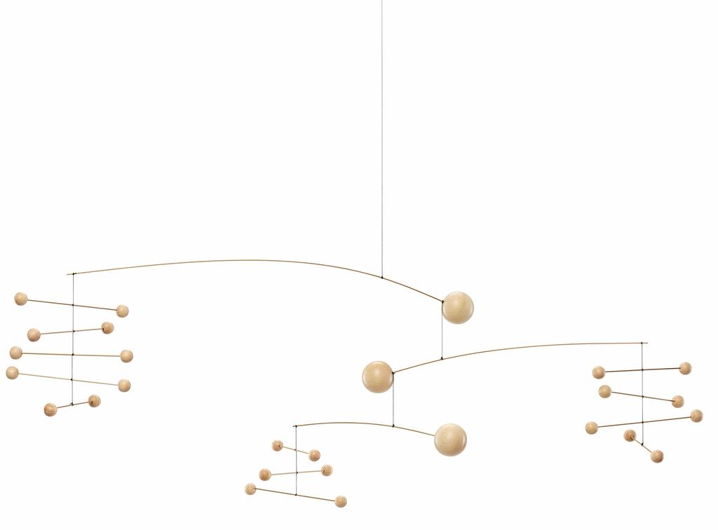 [Officially Imported] Frensted Mobile, Interior Ornament, Nordic Art, Symphony, Natural, FSM130186, with Presentation Box, Baby Goods, Gift