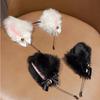 Cross-border Cat Ears Bell Headband - Sexy Cat Girl Plush Hair Accessories for Women, Christmas & Halloween