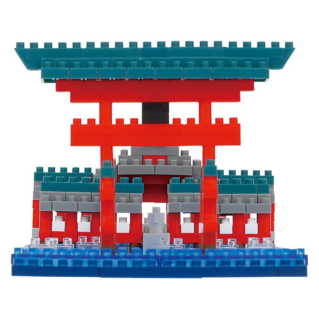 Nanoblock Itsukushima Shrine Torii Gate NBH_222
