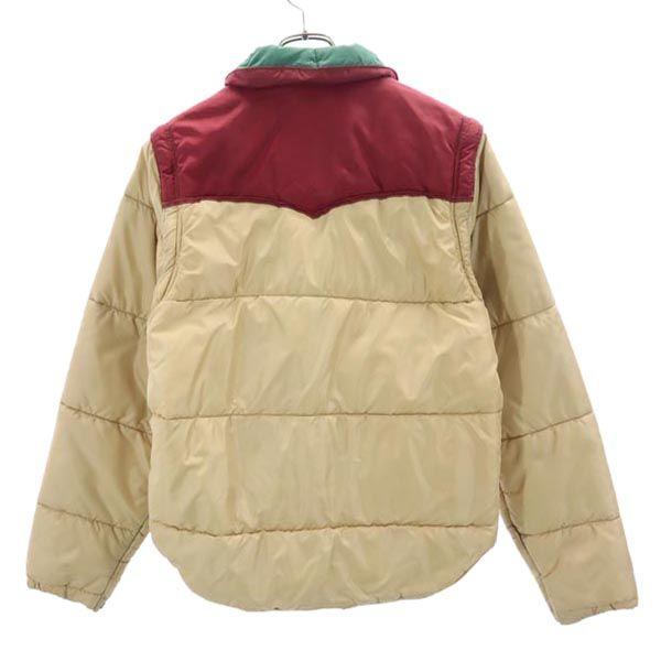 Powderhorn 80s Vintage 2WAY Batting Jacket M Beige Best Men's Used