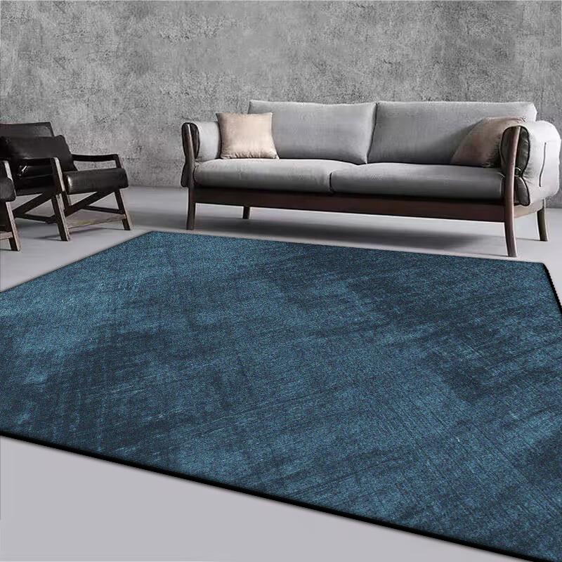 Modern Gray Living Room Decoration Carpet Large Area Soft Lounge Rug Nordic Simple Rugs for Bedroom Washable Anti-slip Floor Mat