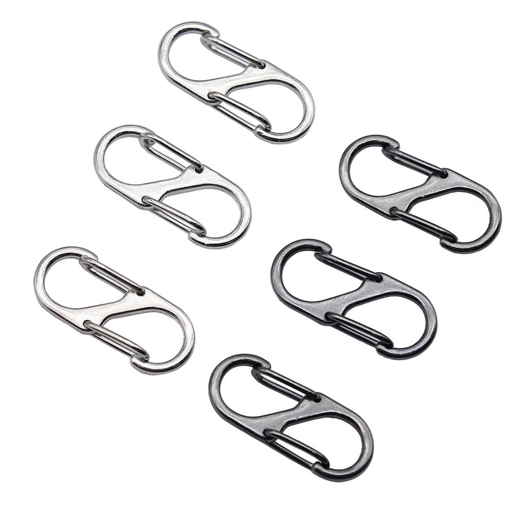 Key Rings 5 Sizes 3 Colors Nickel Iron Jewelry Making Parts Great for Dangle Parts Keychain Making