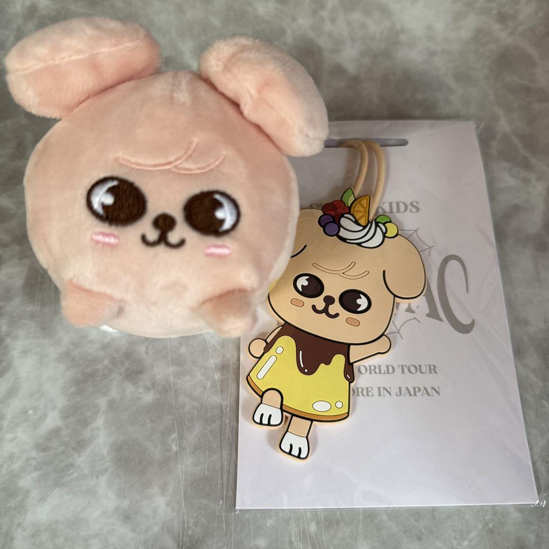 

[USED] straykids Seungmin Plush Keychain Luggage Tag
