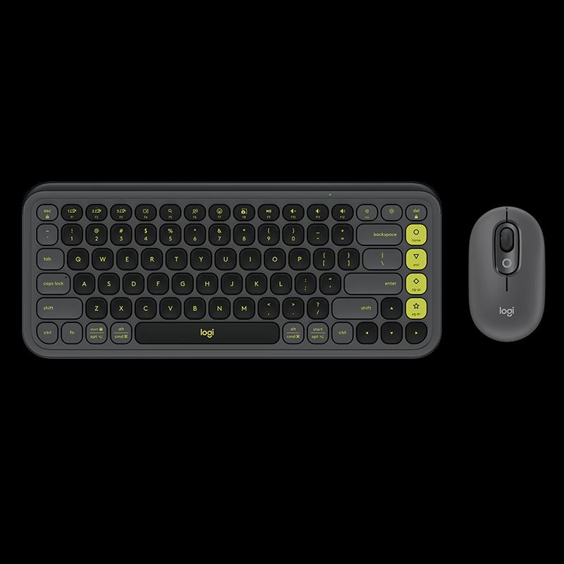 

Logitech POP ICON COMBO Wireless Keyboard and Mouse Set