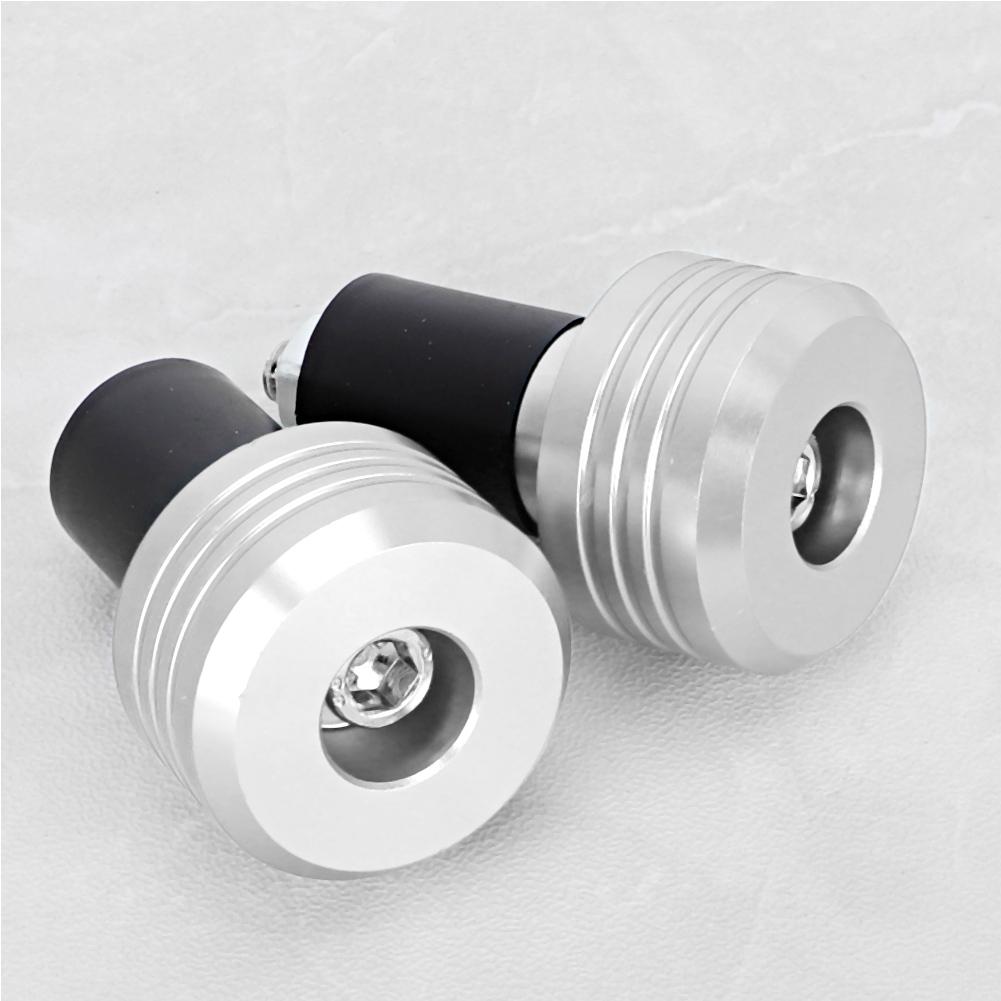 Motorcycle Handlebar Grip End Aluminum Plugs Moto Slider Accessories