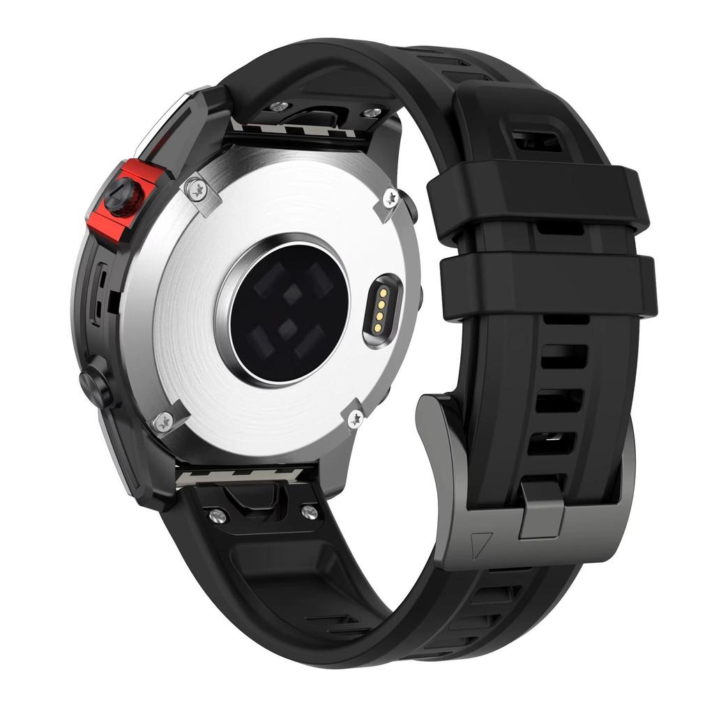 Garmin Fenix 7/7s/7X Pro Silicone Quick-Release Watch Band, Same Style As Official for Fenix 5/6/935 Models