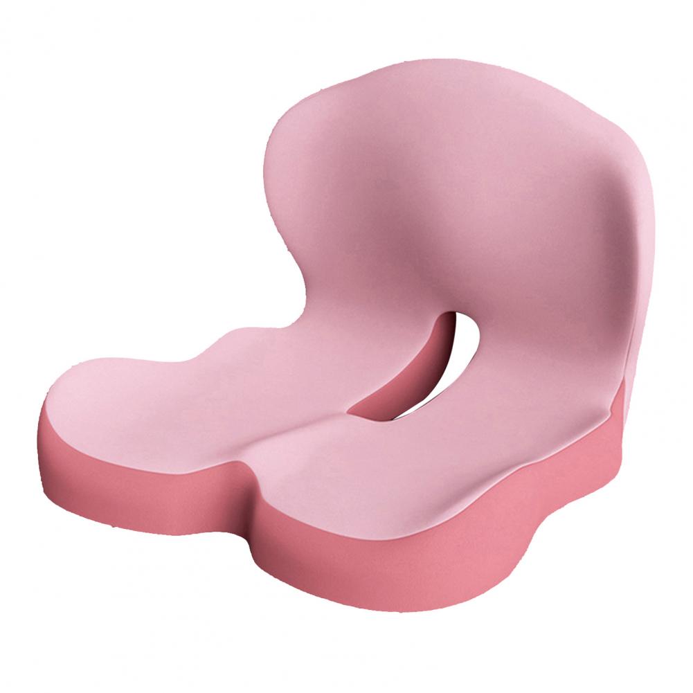 L-Shaped Integrated Seat Cushion Memory Foam Cushion with Lumbar Support Back And Seat Cushion for Tailbone Pain Relief