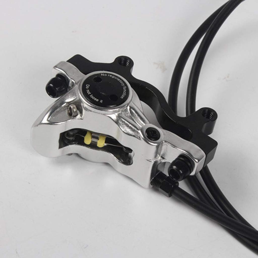 JPAMZCEO Fahrradbremshebel Set, 800mm/1400mm, Hydraulisches Scheibenbremsenset für Vorder- und Hinterrad MTB Fahrräder