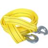 4M Car Tow Cable Heavy Duty 5 Ton Trailer Double Thick Traction Strap with Hook Rope for Vehicle Recovery Transportation Pile
