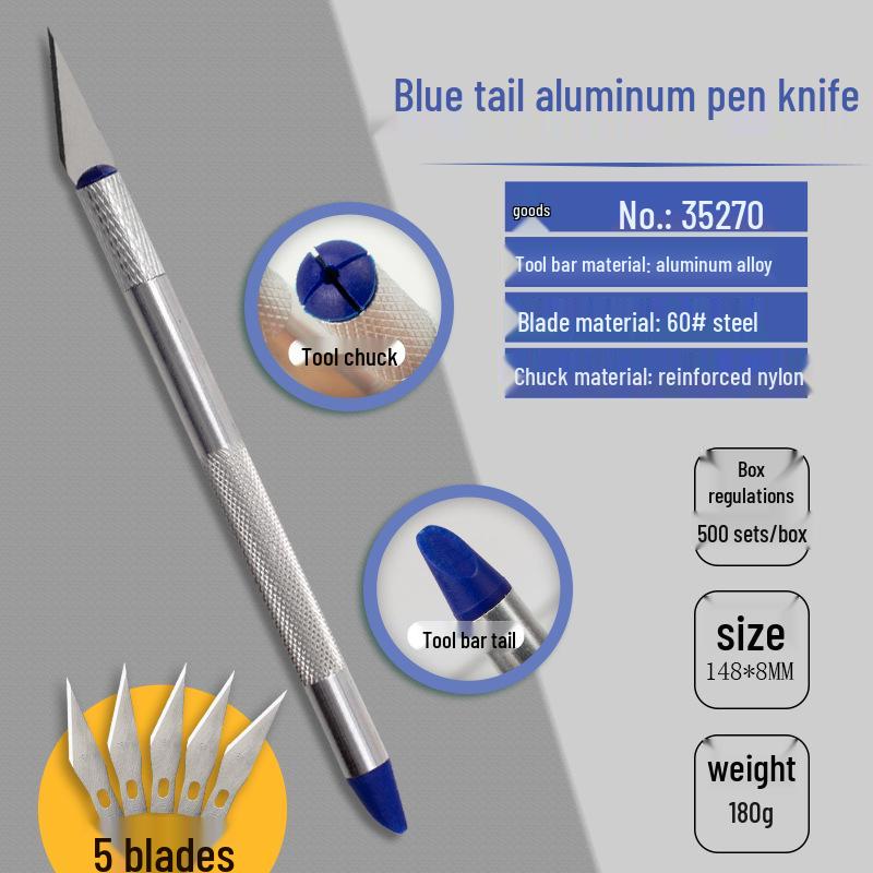 Precision Art Knife for Students - Ideal for Paper Cutting, Stamp Carving & Crafting