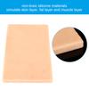 Silicone Skin Suture Training Pad Trauma Suture Pad Model for Practice Training