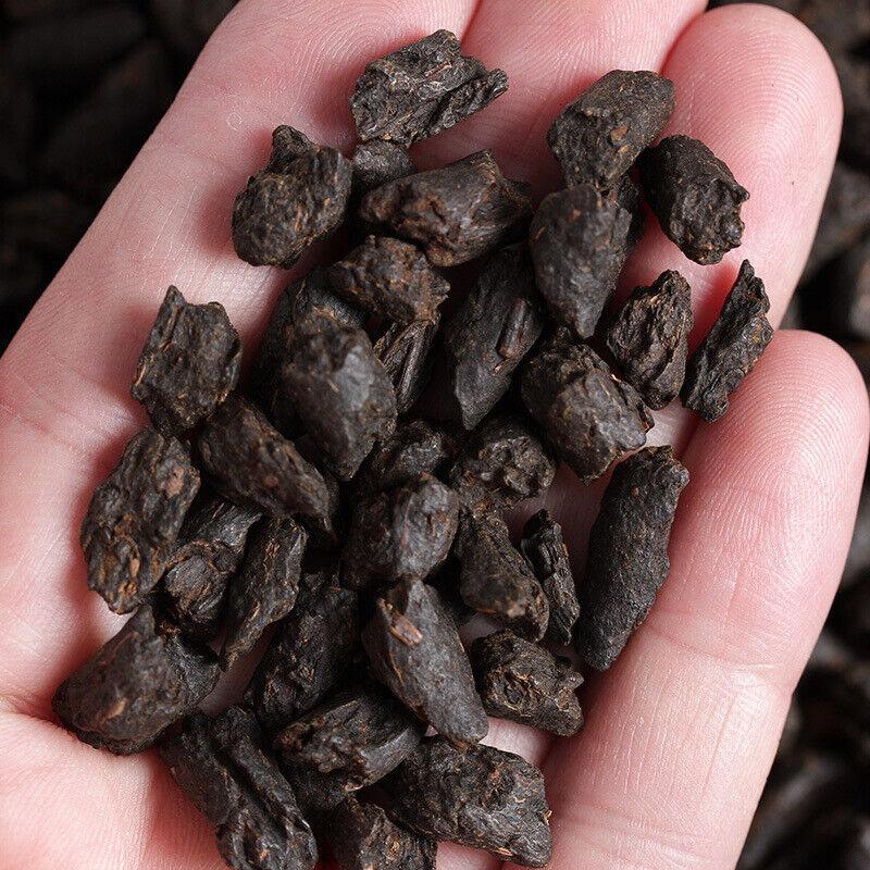 2009 Menghai Ripe Tea Date Fragrance Tea 500g Tin Yunnan Puerh Tea