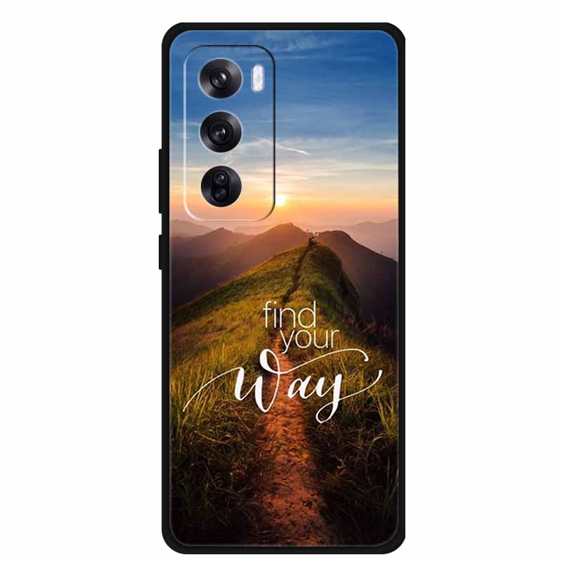 For Oppo Reno12 Pro 5G Cases Shockproof Phone Cover Soft Silicone Fashion Cool Cases for OPPO RENO 12 PRO CPH2629 Bumper Coque