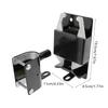 Weatherproofed Double Opening Barn Latches Heavy Type Metal Locking Bolts Secure for Livestock Gate