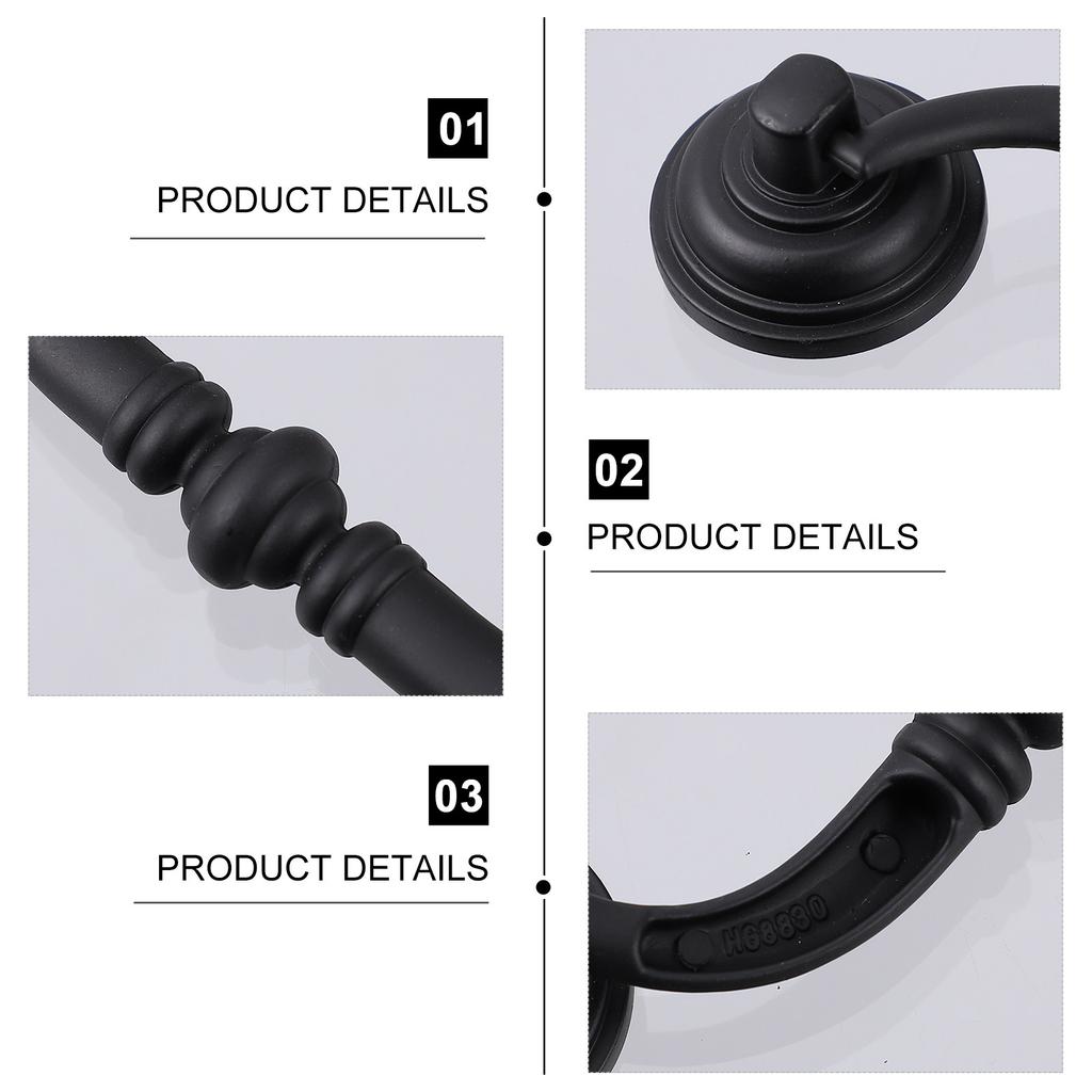 4Pcs European Style Knobs Zinc Alloy Drawer Pulls Handles for Cabinet Dresser Wardrobe Cupboard Home Decoration