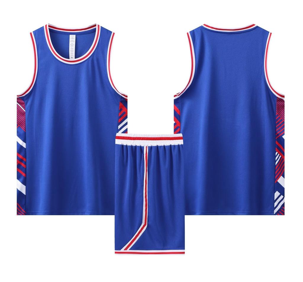 151 Basketball Jersey Set, Adult Children'S Clothing, Men'S Print, Competition Training Jersey, Jersey With Pockets On Both Sides 3Xs-5Xl