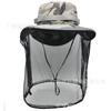 Original new design fishing cap mosquito-proof cap beekeeper work hat dual-purpose eaves camouflage sunscreen cap