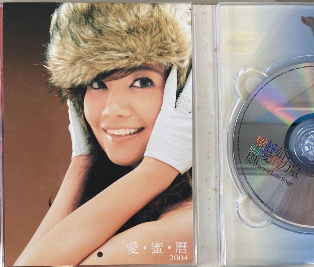 [USED] Liang Jingfu/Love Love Songs/The Power Of Love Songs Taiwanese Edition 2CD