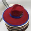 Stylish Wide Border Hat Sun Protecting Fashionable Hat British Styles Hat for Holiday Celebrations