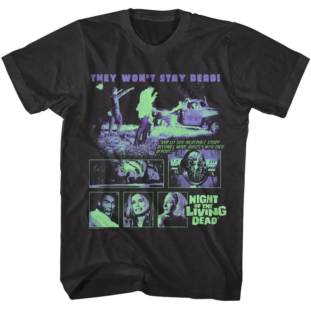 Night of the Living Dead Incredible Story Men s T Shirt XS