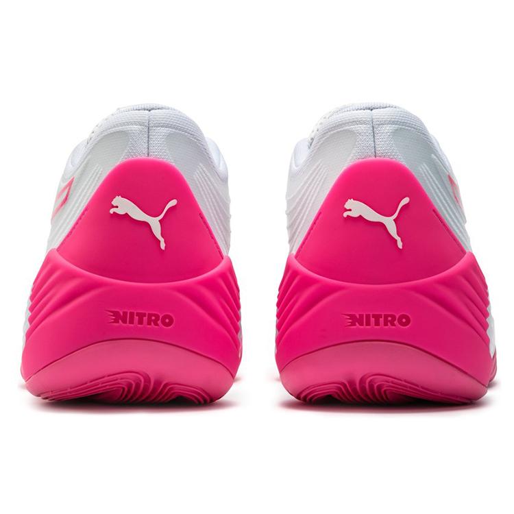 New Puma Fusion Nitro White Black Pink 195514-09