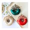 Plastic Donut Ornament Pendant for Holiday For Tree Hanging Decoration with European Style and Suitable for Seasonal Home Use