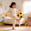 High Elastic Indoor Quiet Football Low Noise Indoor Bounce Ball Light Weight Soft Foam Practice Ball For Various Indoor