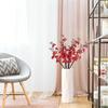 1/3pcs Artificial Flowers Plum Blossom Peach Branch Silk Home Room Wedding Party Garden Decorations Christmas Wreath Accessories