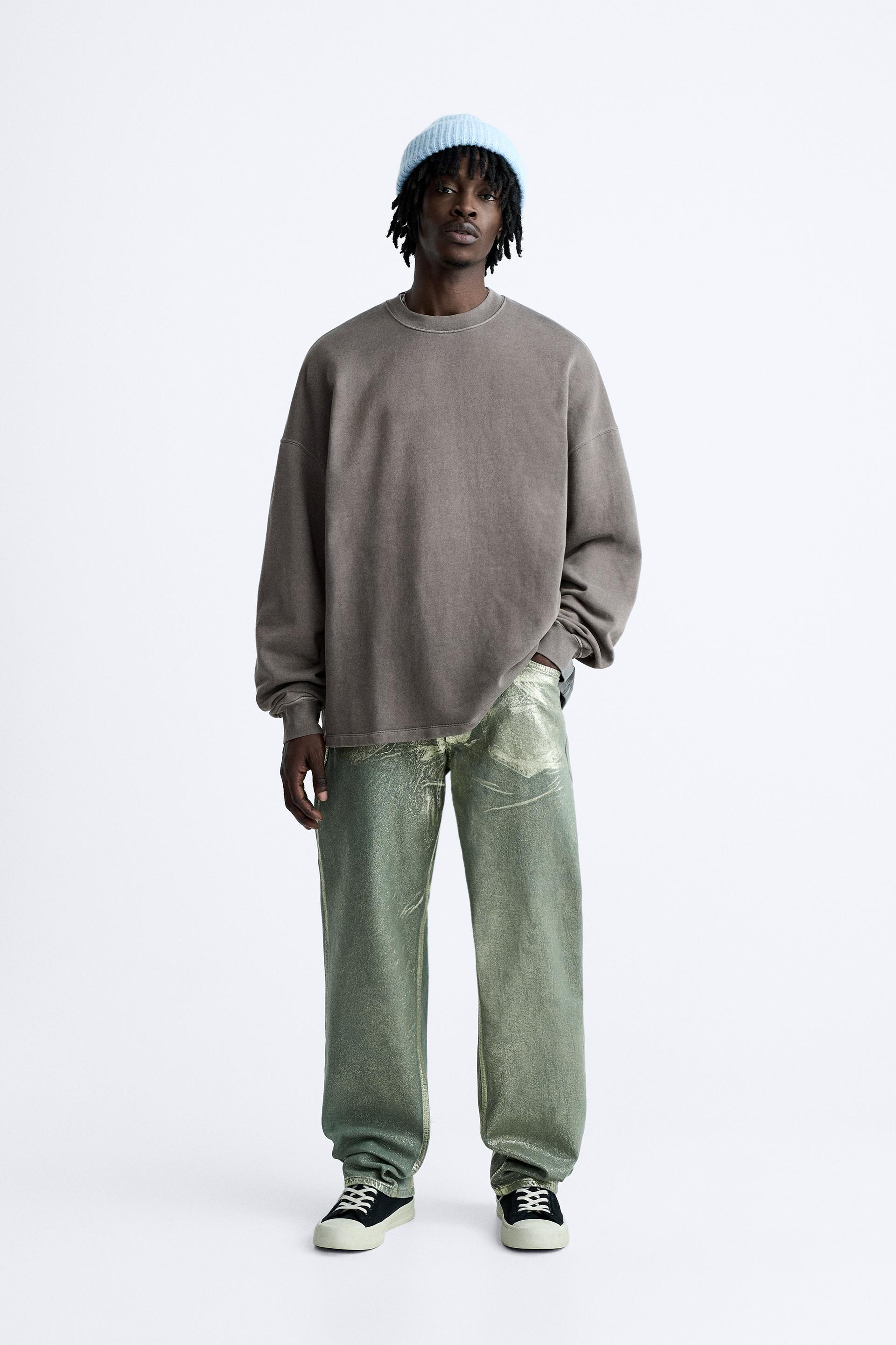 

СВИТШОТ С ПРИНТАННЫМ СЛОГАНОМ