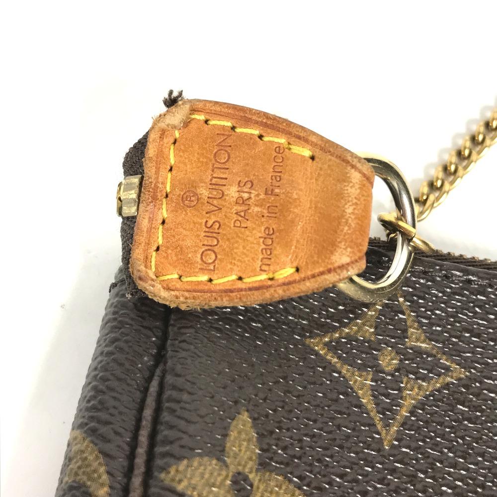 Louis Vuitton M60153 Monogram Mini Pochette Accessoires T&B Kettentasche Handtasche
