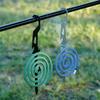 Outdoor Multifunctional Stainless Steel Hook Mosquito Coil Bracket Bottle Opener Measuring Ruler Foldable Insert
