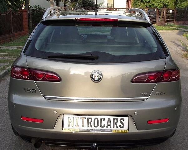 Alfa Romeo 159 SW Chrome Trim on the Tailgate