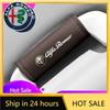 Car Stickers For Alfa Romeo For Alfa Romeo Giulia Stelvio Giulietta 156 159 147 Mito Leather Car Roof Armrest Pull Cover Handle
