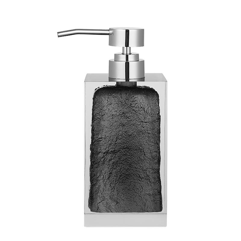 Transparent Resin Bathroom Liquid Soap Dispenser Hand Sanitizer Shampoo Face Cream Body Wash Bottle Separately Apartment Hotel