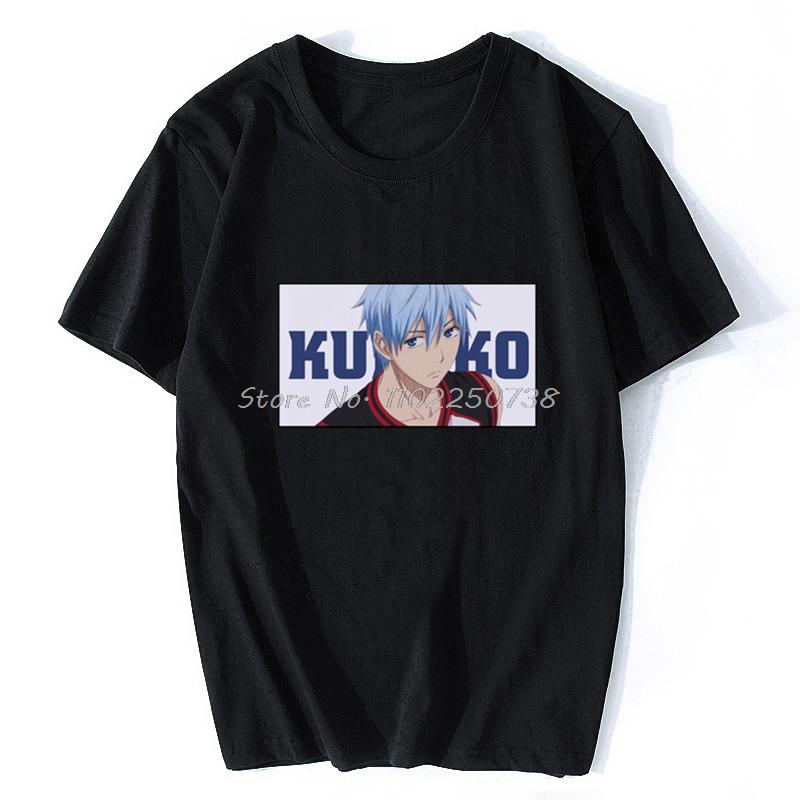 Japan  Anime Kuroko No Basket Funny Print T Shirt Men Harajuku Manga Summer Tops Causal Basketball Cartoon Tee Anime Shirt