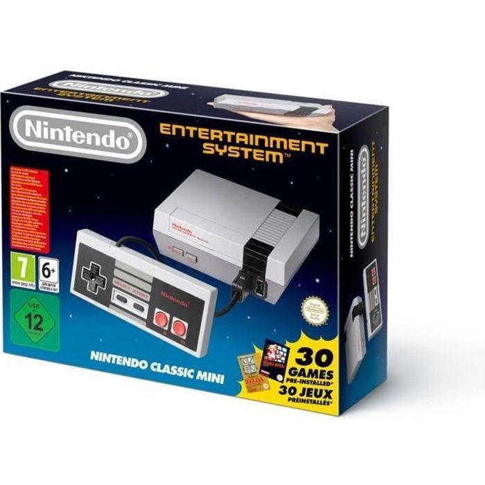 Console Nintendo Classic Mini: Nintendo Entertainment System • Contient 30 Jeux