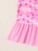 1 Set Bikini per Bambine Costume da Bagno a Tre Pezzi Costume da Bagno Bikini per Bambine Costume da Bagno per Neonate